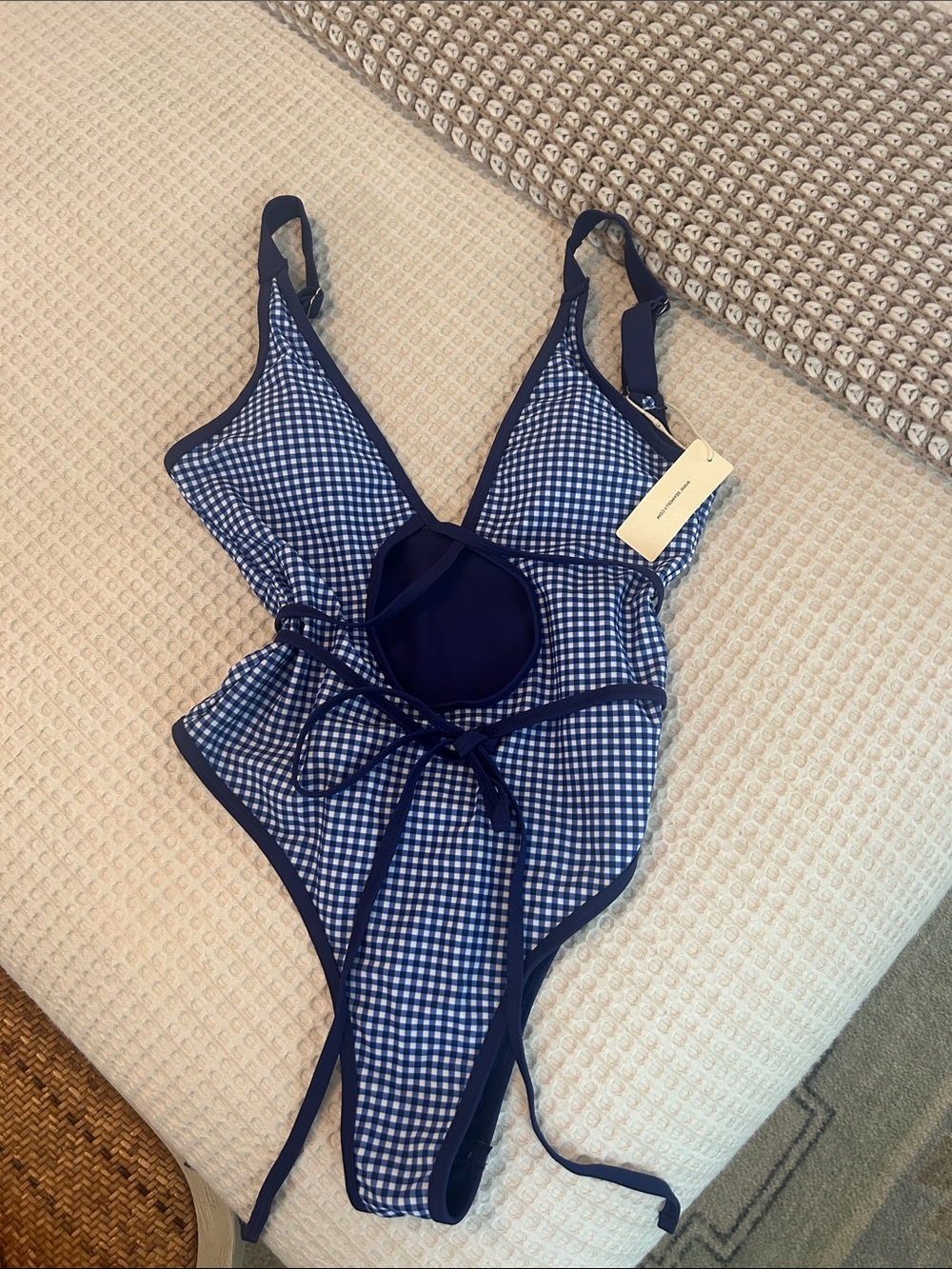 NWT seamolly gingham swimsuit - Picture 2 of 6